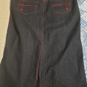 Demin Maxi skirt